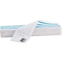 Disposable Mop Pad, Hook and Loop Style, Microfibre, 18" L x 4" W Seaboard Timber Mart