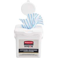 Seau de chargement pour chiffons microfibres, Blanc Seaboard Timber Mart