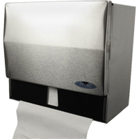 Universal Towel Dispener, Manual, 10.5" W x 6.75" D x 9.5" H Seaboard Timber Mart