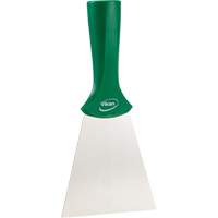 Handle-Mounted Stainless Steel Scraper, Green, 4" W x 8" L Seaboard Timber Mart