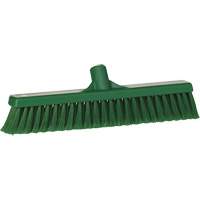 Balai-brosse pour particules fines, Crins Fin/&agrave; bout ouvrant, 16-1/4", Polypropyl&egrave;ne, Vert Seaboard Timber Mart