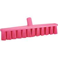 UST Push Broom, Medium Bristles, 15-1/4", Polyester, Pink Seaboard Timber Mart
