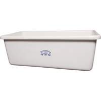 Transport Storage Tub, Plastic, White Seaboard Timber Mart