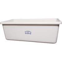 Transport Storage Tub, Plastic, White Seaboard Timber Mart
