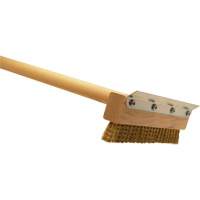 Brosse &agrave; four commerciale et four &agrave; pizza, Laiton, Longueur 40" Seaboard Timber Mart