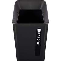 Bac d'ordures destin&eacute;s &agrave; l'enfouissement Sustain, Plastique/Acier, 23 gal. US Seaboard Timber Mart