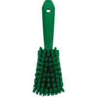 Short-Handled Washing Brush, Soft Bristles, 10-1/2" Long, Green Seaboard Timber Mart