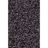 Tundra Indoor/Outdoor Matting, Latex/Polypropylene, Scraper Type, Tufted Cut Pile Pattern, 3-1/2' x 6', Charcoal Seaboard Timber Mart