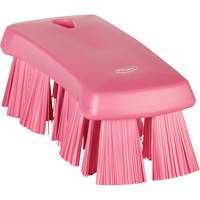 UST Hand Brush, Stiff Bristles, 6-9/10" Long, Pink Seaboard Timber Mart