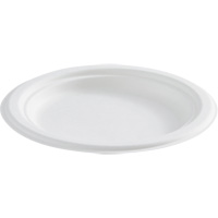 Assiette ronde en fibre compostable Seaboard Timber Mart