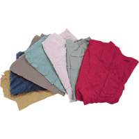 Recycled Material Wiping Rags, Fleece, Mix Colours, 10 lbs. Seaboard Timber Mart