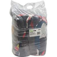 Recycled Material Wiping Rags, Fleece, Mix Colours, 25 lbs. Seaboard Timber Mart