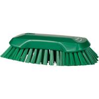 Hand Brush, Extra Stiff Bristles, 9-1/10" Long, Green Seaboard Timber Mart