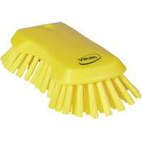 Brosse &agrave; main, Soies Tr&egrave;s ferme, Longueur de 9-1/10", Jaune Seaboard Timber Mart