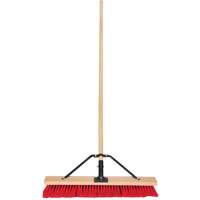 Balai-brosse &agrave; manche renforc&eacute;, 24", Moyen, Soies PVC Seaboard Timber Mart