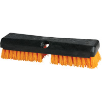 Brosse de nettoyage, 10" l, Soies Polypropyl&egrave;ne, Noir/Rouge Seaboard Timber Mart