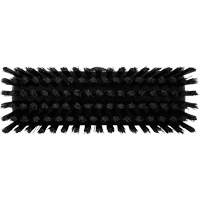 Compact Wall/Deck Broom, Stiff Bristles, 8-9/10", Polyester/Polypropylene, Black Seaboard Timber Mart