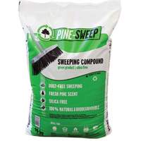Pine Sweep Biodegradable Sweeping Compound, Bag, 44 lbs. (20 kg) Seaboard Timber Mart