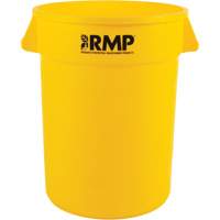 Garbage Bin, Polyethylene, 32 US gal. Seaboard Timber Mart