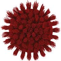 Brosse ronde HyDrive pour perceuse, Soies Tr&egrave;s ferme, Longueur de 3-1/10", Rouge Seaboard Timber Mart