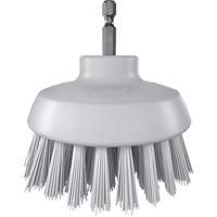 Brosse ronde HyDrive pour perceuse, Soies Tr&egrave;s ferme, Longueur de 3-1/10", Blanc Seaboard Timber Mart