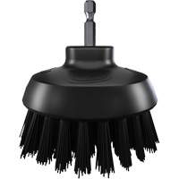 Brosse ronde HyDrive pour perceuse, Soies Tr&egrave;s ferme, Longueur de 3-1/10", Noir Seaboard Timber Mart