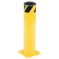 Butoir de s&eacute;curit&eacute;, Acier, 24" h x 5-1/2" la, Jaune Seaboard Timber Mart