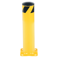 Butoir de s&eacute;curit&eacute;, Acier, 24" h x 5-1/2" la, Jaune Seaboard Timber Mart