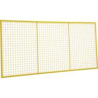 Wire Mesh Partition Components - Panels, 4' H x 8' W Seaboard Timber Mart