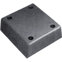 Butoirs de quai en caoutchouc moul&eacute;s, Caoutchouc, 13" la x 4" p x 12" h Seaboard Timber Mart