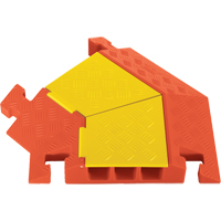 Linebacker&reg; 3-Channel Heavy Duty Cable Protector - Left Turn Seaboard Timber Mart
