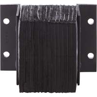 Laminated Dock Bumpers, Horizontal, Rubber, 12" W x 4" D x 10" H Seaboard Timber Mart