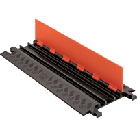 Guard Dog&reg; Low Profile Cable Protector, 3 Channels, 36" L x 13.8" W x 1.25" H Seaboard Timber Mart