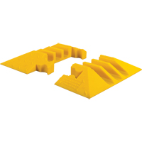 Yellow Jacket&reg; 3-Channel Heavy Duty Cable Protector - End Caps Seaboard Timber Mart