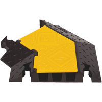 Yellow Jacket&reg; 3-Channel Heavy Duty Cable Protector - Left Turn Seaboard Timber Mart