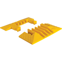 Yellow Jacket&reg; 4-Channel Heavy Duty Cable Protector - End Caps Seaboard Timber Mart