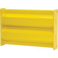 Industrial Safety Guard Rail, Steel, 19" L x 12" H, Safety Yellow Seaboard Timber Mart