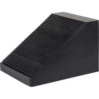 Wheel Chock, 10-5/8" x 8-5/8" x 7", Black Seaboard Timber Mart