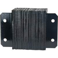 Laminated Dock Bumpers, Horizontal, Rubber, 12" W x 6" D x 10" H Seaboard Timber Mart