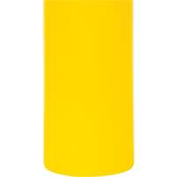 Polyethylene Bollard Cover, 4-1/2" Dia. x 64" L, Red/Yellow Seaboard Timber Mart