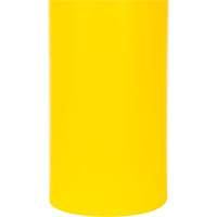 Capuchon en poly&eacute;thyl&egrave;ne pour borne de protection, 6-5/8" dia. x 52" l, Rouge/Jaune Seaboard Timber Mart