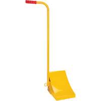 Ice Chock with Ergonomic Handle, Steel, Yellow, 8-1/16" W x 10-5/8" D x 8-13/16" H Seaboard Timber Mart
