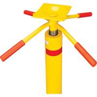 50,000 lbs. Static Capacity Trailer Jack, 2.5 tons Lift Capacity Seaboard Timber Mart