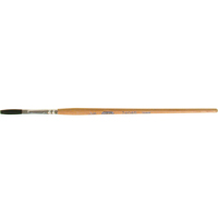 One Stroke Paint Brush, 1/8" Brush Width, Ox Hair, Wood Handle Seaboard Timber Mart