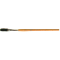 One Stroke Paint Brush, 3/8" Brush Width, Ox Hair, Wood Handle Seaboard Timber Mart