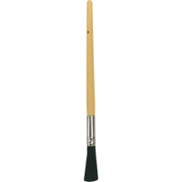 Oval Paint Brush, Bristle, Plastic Handle, 13/32" Width Seaboard Timber Mart