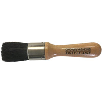 Brosse pour pochoirs, Soies naturelles, Manche Bois, Largeur de 1" Seaboard Timber Mart