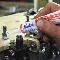 Marqueur de peinture de contr&ocirc;le de s&eacute;curit&eacute;, 1,7 oz, Tube, Orange Seaboard Timber Mart