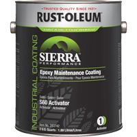Rev&ecirc;tement dentretien &eacute;poxydique &agrave; base deau Sierra S60 partie 1 activateur, Gallon Seaboard Timber Mart