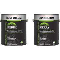 Trousse de rev&ecirc;tement dentretien &eacute;poxydique &agrave; base deau Sierra S60, Gallon, Gris Seaboard Timber Mart